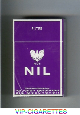 Nil Filter violet cigarettes hard box