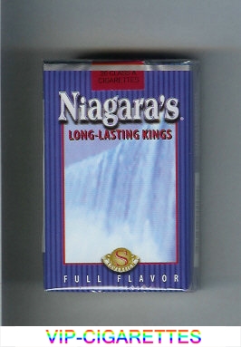 Niagara's Full Flavor cigarettes soft box