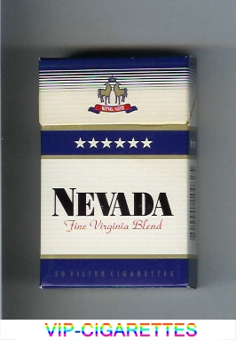 Nevada Fine Virginia Blend cigarettes hard box