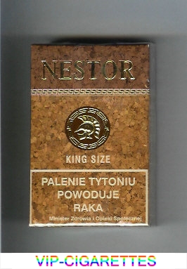 Nestor King Size cigarettes hard box