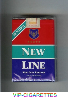 New Line Menthol American Blend cigarettes soft box