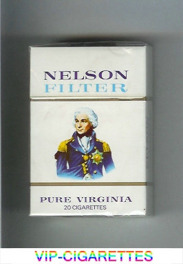 Nelson Filter Pure Virginia cigarettes hard box