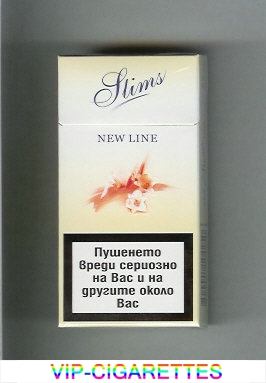 New Line Slims cigarettes hard box