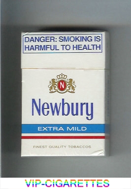 Newbury Extra Mild cigarettes hard box