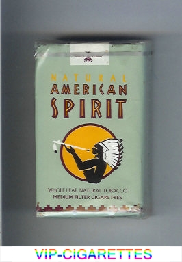 Natural American Spirit Medium grey cigarettes soft box