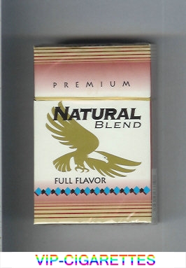Natural Blend Premium Full Flavor cigarettes hard box