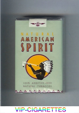 Natural American Spirit Natural grey cigarettes soft box