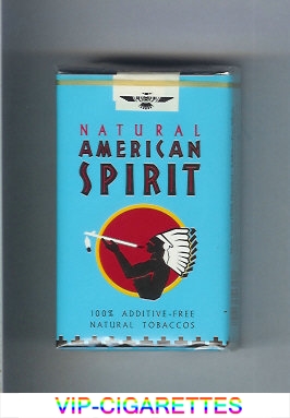 Natural American Spirit Natural blue cigarettes soft box