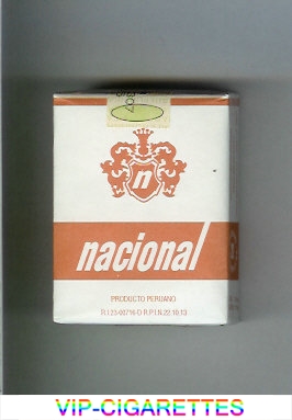 Nacional cigarettes soft box