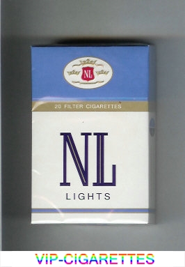 NL Lights cigarettes hard box