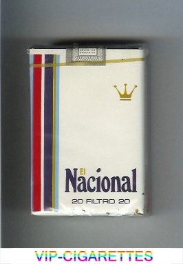 Nacional El 20 Filtro cigarettes soft box