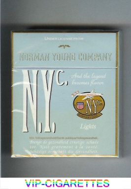 N.Y.C. Lights 25 cigarettes hard box