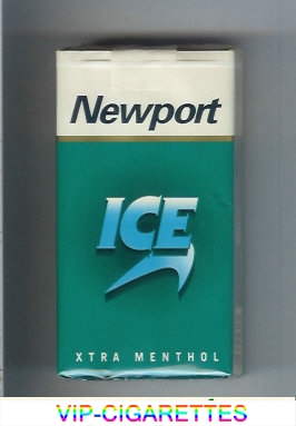 Newport Ice XTRA Menthol 100s cigarettes soft box