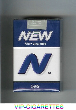 N New Lights cigarettes soft box
