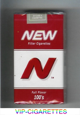 N New Full Flavor 100s cigarettes soft box