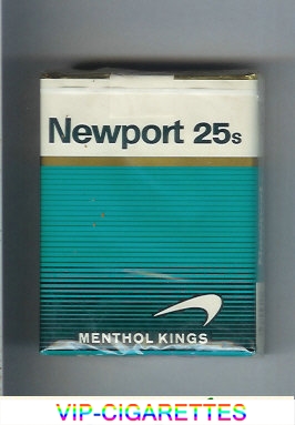 Newport Menthol 25 cigarettes soft box