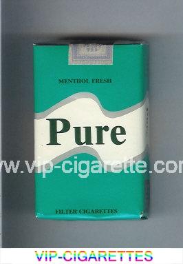 Pure Menthol Fresh cigarettes soft box