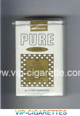 Pure Lights filter cigarettes soft box
