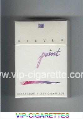 Point Silver Extra Light cigarettes hard box