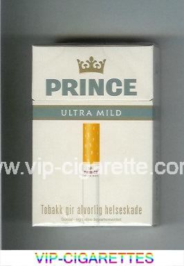 Prince Ultra Mild cigarettes hard box