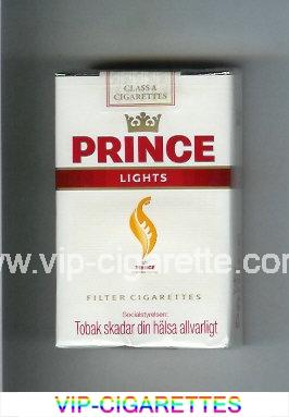 Prince Lights cigarettes soft box