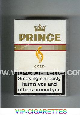Prince Gold cigarettes hard box