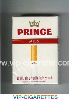Prince Mild cigarettes hard box