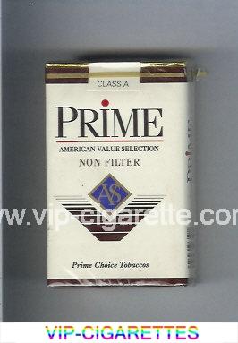 Prime Non-Filter cigarettes soft box