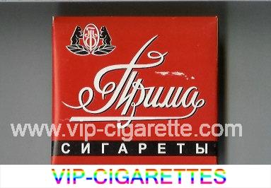 Prima OTF red cigarettes wide flat hard box