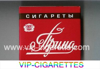 Prima LD red cigarettes wide flat hard box