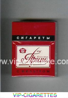 Prima LD Klassika red and white cigarettes hard box