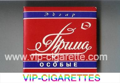 Prima Edgar Osobie cigarettes wide flat hard box