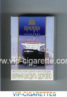 Priluki Osoblivi Legki cigarettes hard box