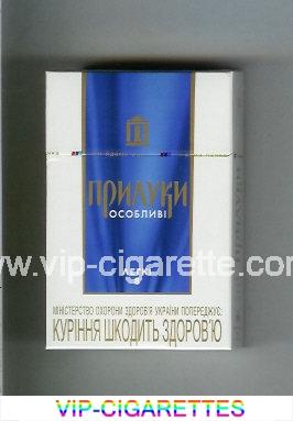 Priluki Osoblivi Legki 8 cigarettes hard box