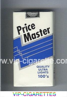 Price Master Quality Ultra Lights 100s cigarettes soft box