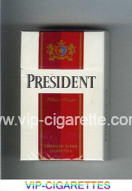 President American Blend cigarettes hard box