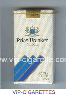 Price Breaker Ultra Lights 100s cigarettes soft box