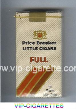 Price Breaker Little Cigars Full 100s cigarettes soft box