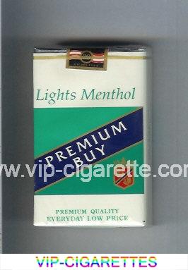 Premium Buy Lights Menthol cigarettes soft box