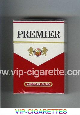 Premier American Blend cigarettes hard box