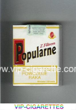 Popularne Z Filtrem white cigarettes soft box