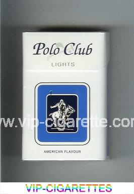 Polo Club Lights American Flavour cigarettes hard box