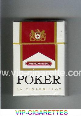 Poker American Blend cigarettes hard box