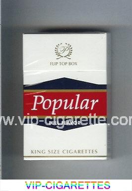 Popular Full Flavor white and red and black cigarettes hard box