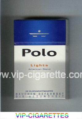 Polo Lights American Blend cigarettes hard box