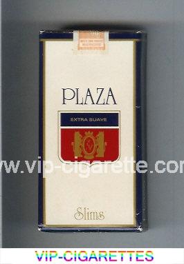 Plaza Extra Suave Slims 100s cigarettes soft box