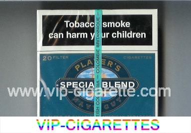 Player's Navy Cut Special Blend blue cigarettes wide flat hard box