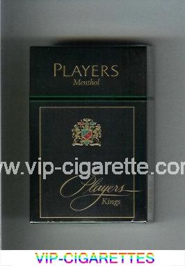 Players Menthol cigarettes hard box