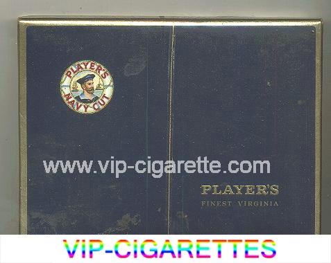 Player's Finest Virginia 50 cigarettes wide flat hard box