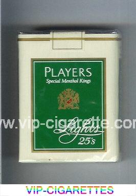 Players Special Menthol Lights 25 cigarettes soft box